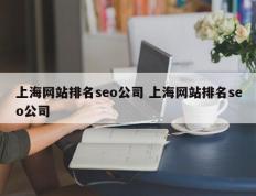 上海网站排名seo公司 上海网站排名seo公司