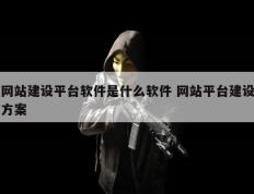 网站建设平台软件是什么软件 网站平台建设方案