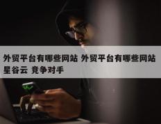 外贸平台有哪些网站 外贸平台有哪些网站 星谷云 竞争对手