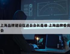 上海品牌建设促进会会长是谁 上海品牌委员会